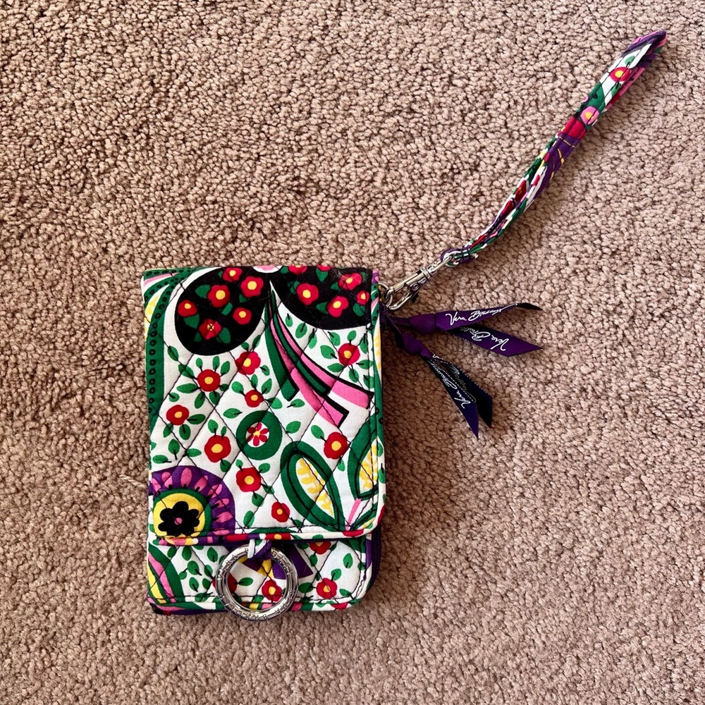 Vera Bradley Viva La Vera Carry it All Wristlet Wallet